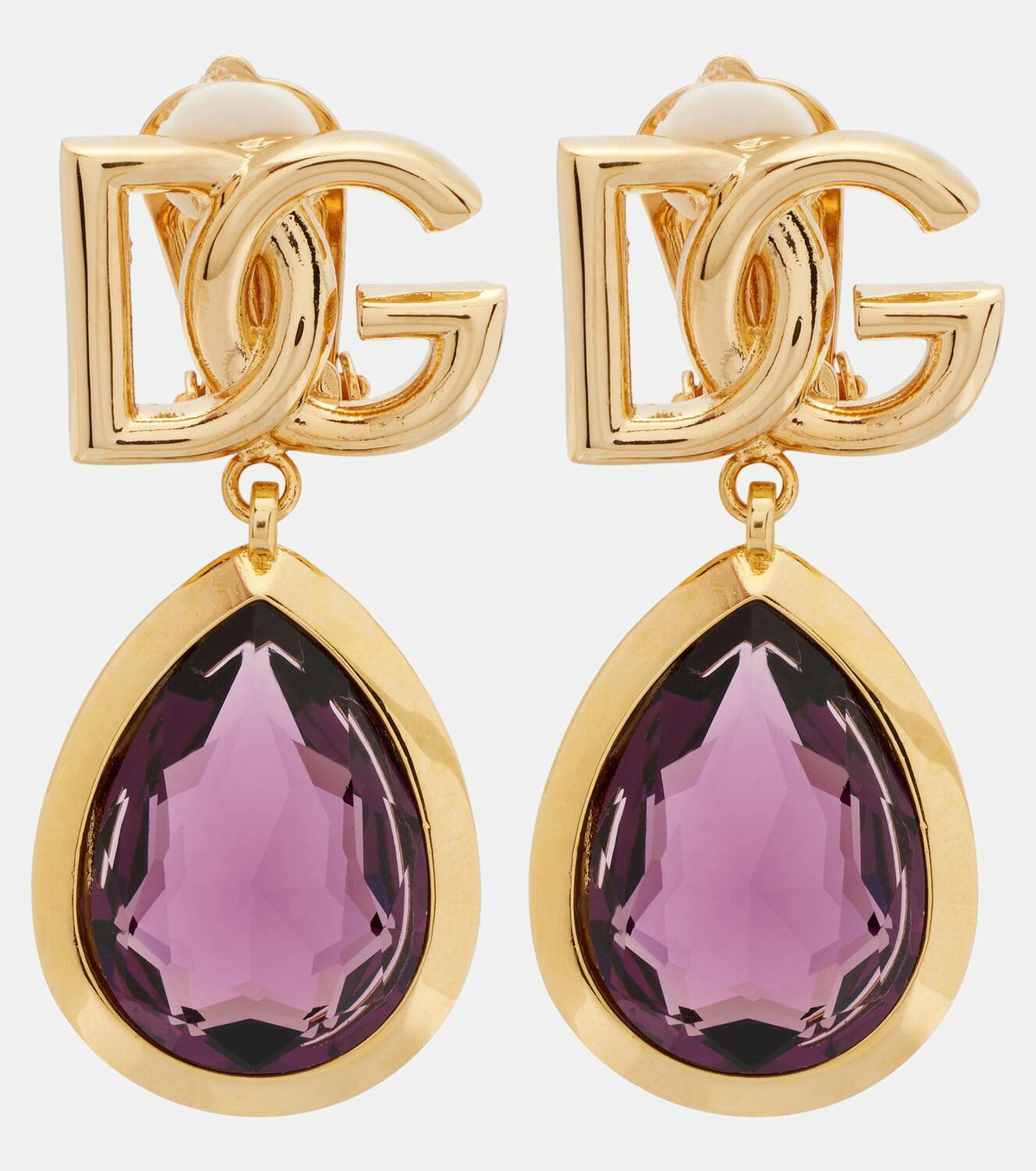 Dolce&Gabbana DG clip-on earrings
