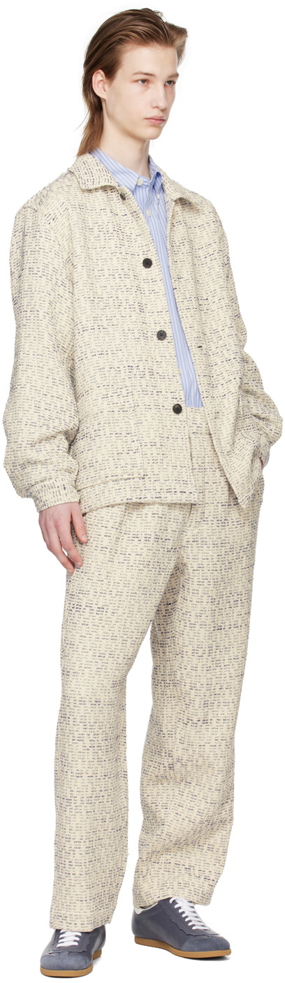 DOCUMENT Off-White Wide Trousers