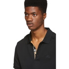 Burberry Black Hartford Polo