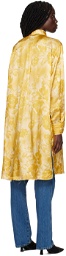 Kwaidan Editions Yellow Floral Mini Dress