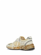 GOLDEN GOOSE - Running Dad Leather & Nylon Sneakers