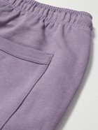 Acne Studios - Forge Straight-Leg Cotton-Jersey Drawstring Shorts - Purple