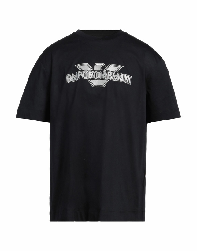 Photo: Emporio Armani Mens T-shirt Midnight in Blue