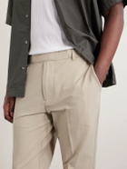 James Perse - Golf Slim-Fit Stretch Cotton-Blend Trousers - Neutrals