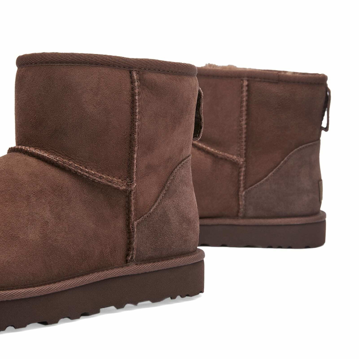 Ugg Womens Classic Mini Ii Boot In Burnt Cedar Ugg 7843