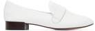 Repetto White Michael Loafers