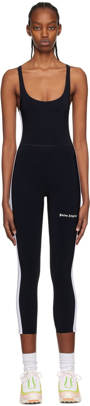 Photo: Palm Angels Black Track Training Jumpsuit