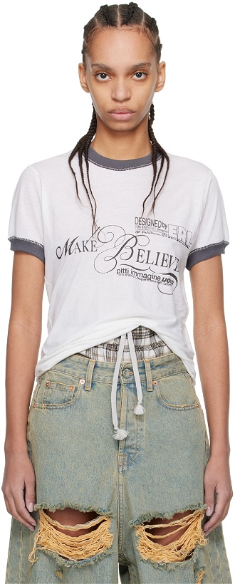 Photo: ERL Off-White 'Make Believe' T-Shirt