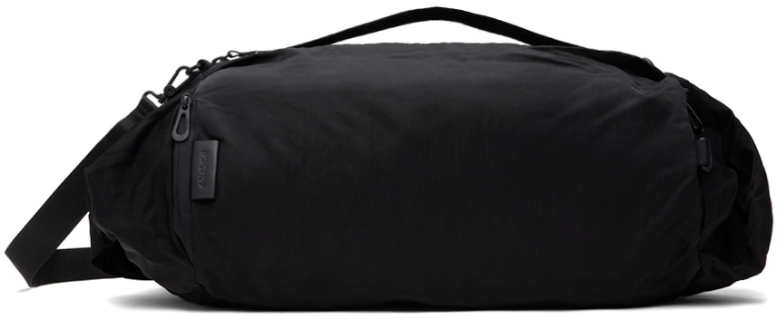Côte&Ciel Black Obed Smooth Duffle Bag