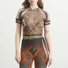 Ottolinger Women's Mesh T-Shirt in Paisley