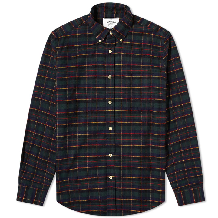 Photo: Portuguese Flannel Button Down Lordelo Check Shirt