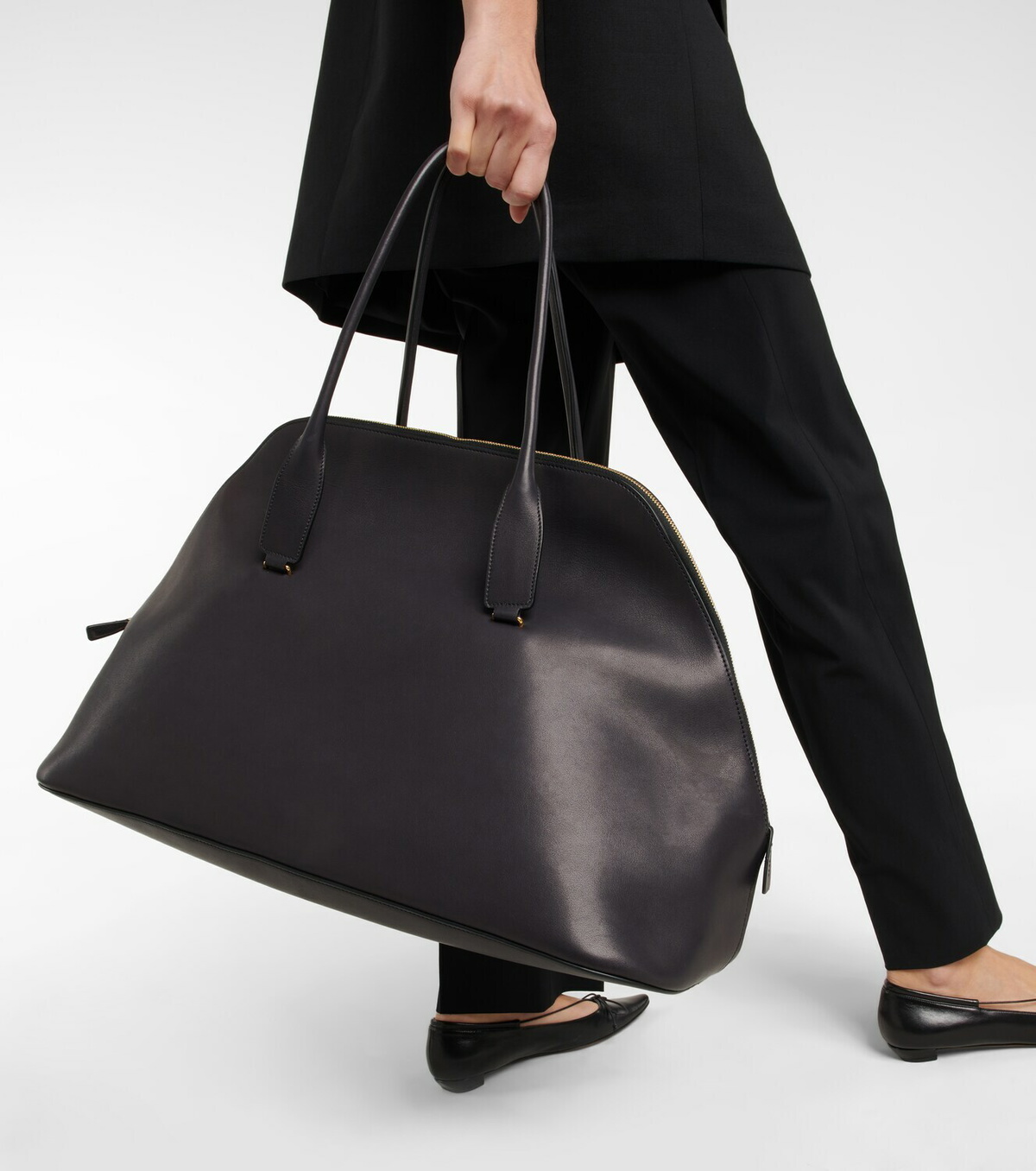 (New)The Row Devon ラージレザートートバッグ The Row Devon Large leather tote bag The Row