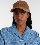 Gucci GG cotton corduroy baseball cap