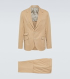 Brunello Cucinelli Cotton and cashmere gabardine suit