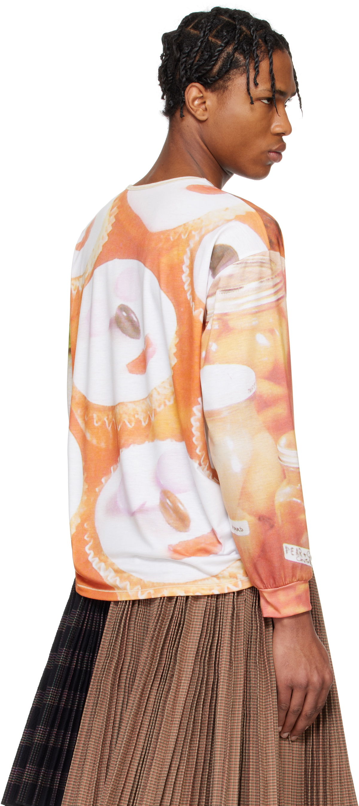 Chopova Lowena SSENSE Exclusive Multicolor Oversized Jersey Soup T-shirt