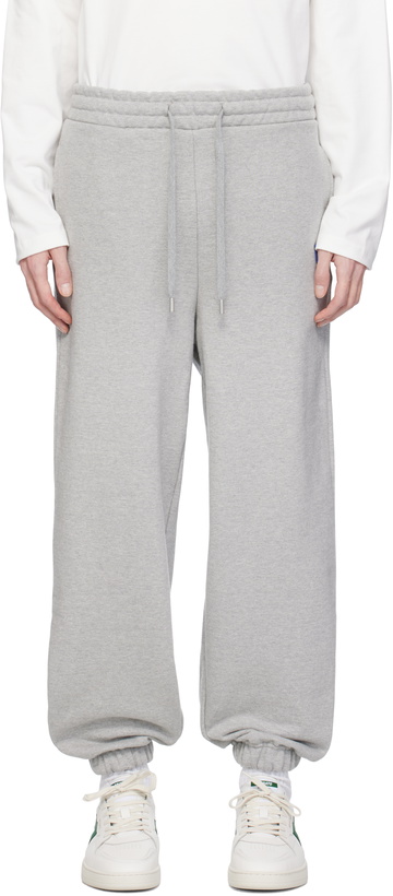 Photo: ADER error Gray Sig; TRS Tag 01 Sweatpants