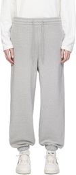 ADER error Gray Sig; TRS Tag 01 Sweatpants