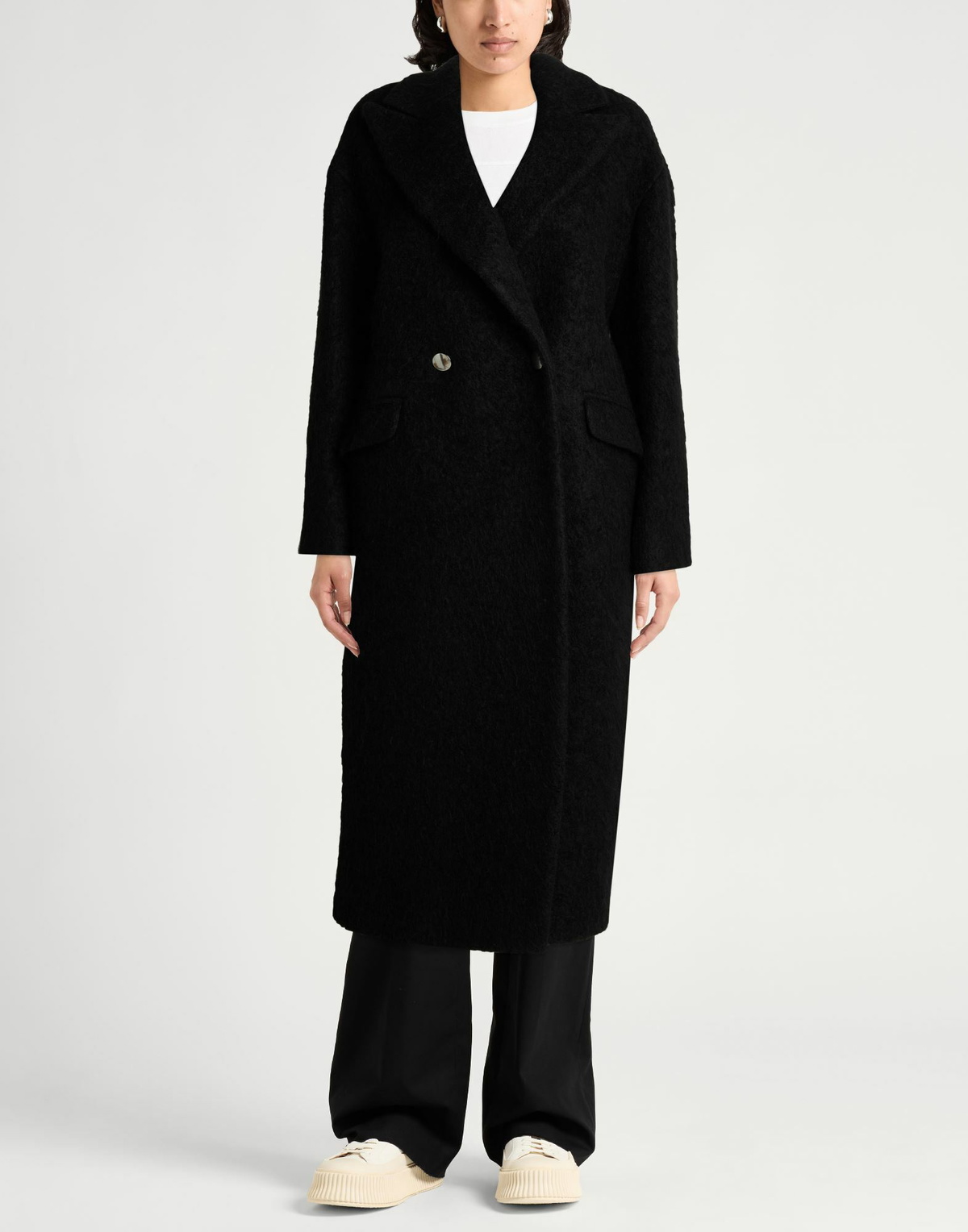 Tagliatore Womens Coat in Black
