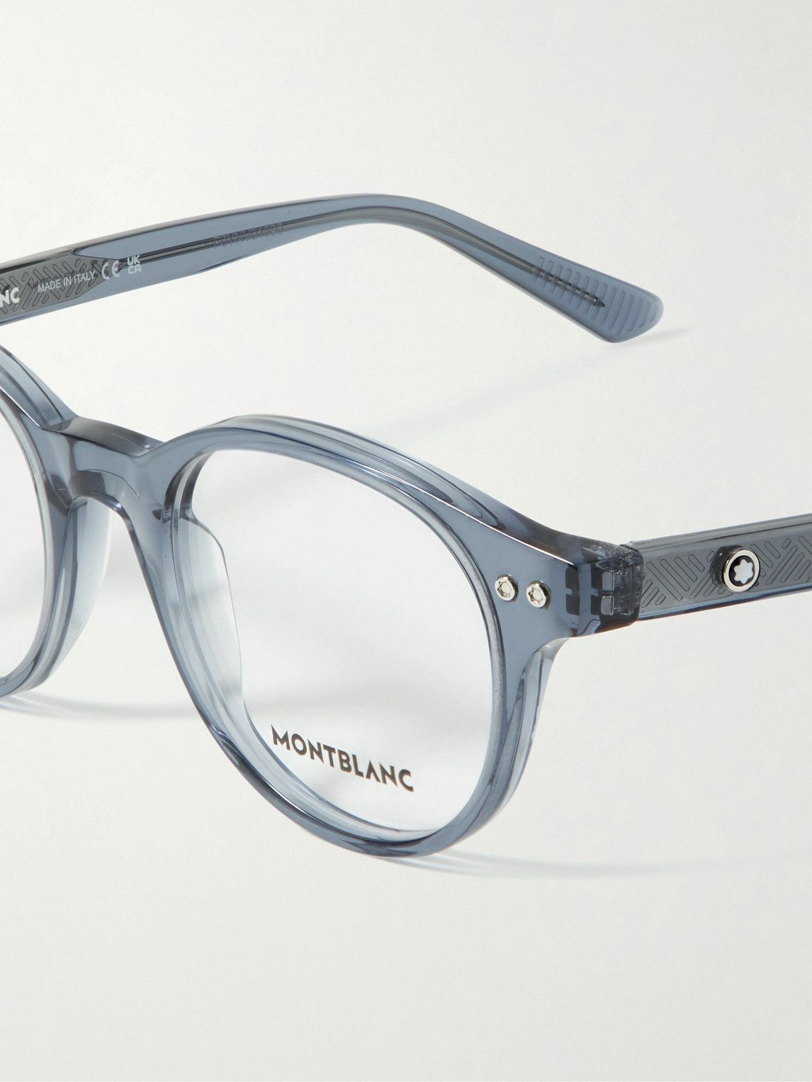 MONTBLANC EYEWEAR - Round-Frame Acetate Optical Glasses