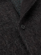 ssstein - Brushed-Knit Cardigan - Brown