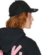 44 Label Group Black Embroidered Logo Baseball Cap