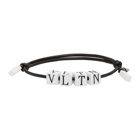 Valentino White Valentino Garavani VLTN Bead Bracelet