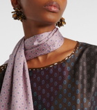 Dries Van Noten Embellished drop earrings