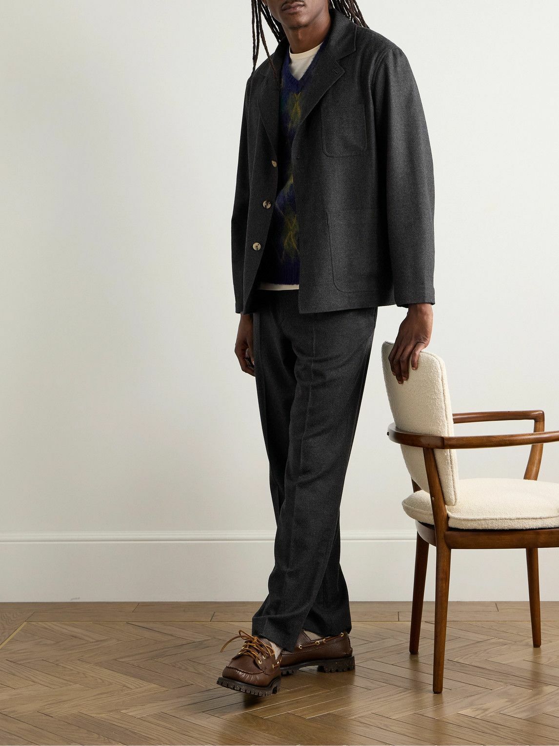 De Bonne Facture - Traveler Wool Jacket - Gray