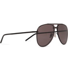 SAINT LAURENT - Aviator-Style Metal Sunglasses - Black