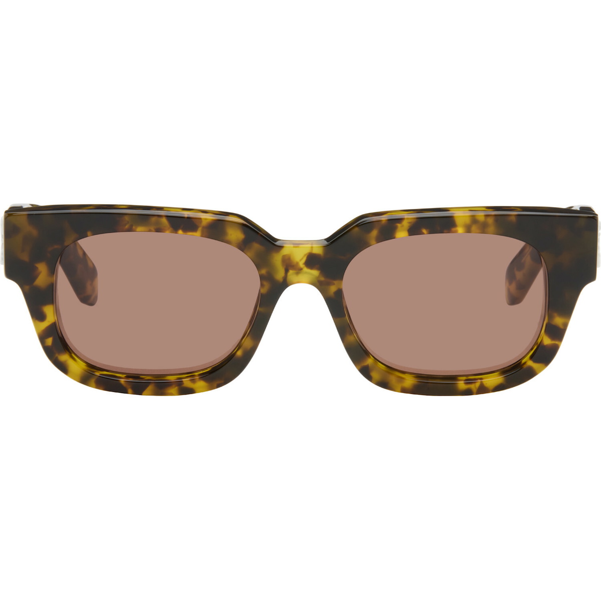Off-White Yellow Rochester Sunglasses