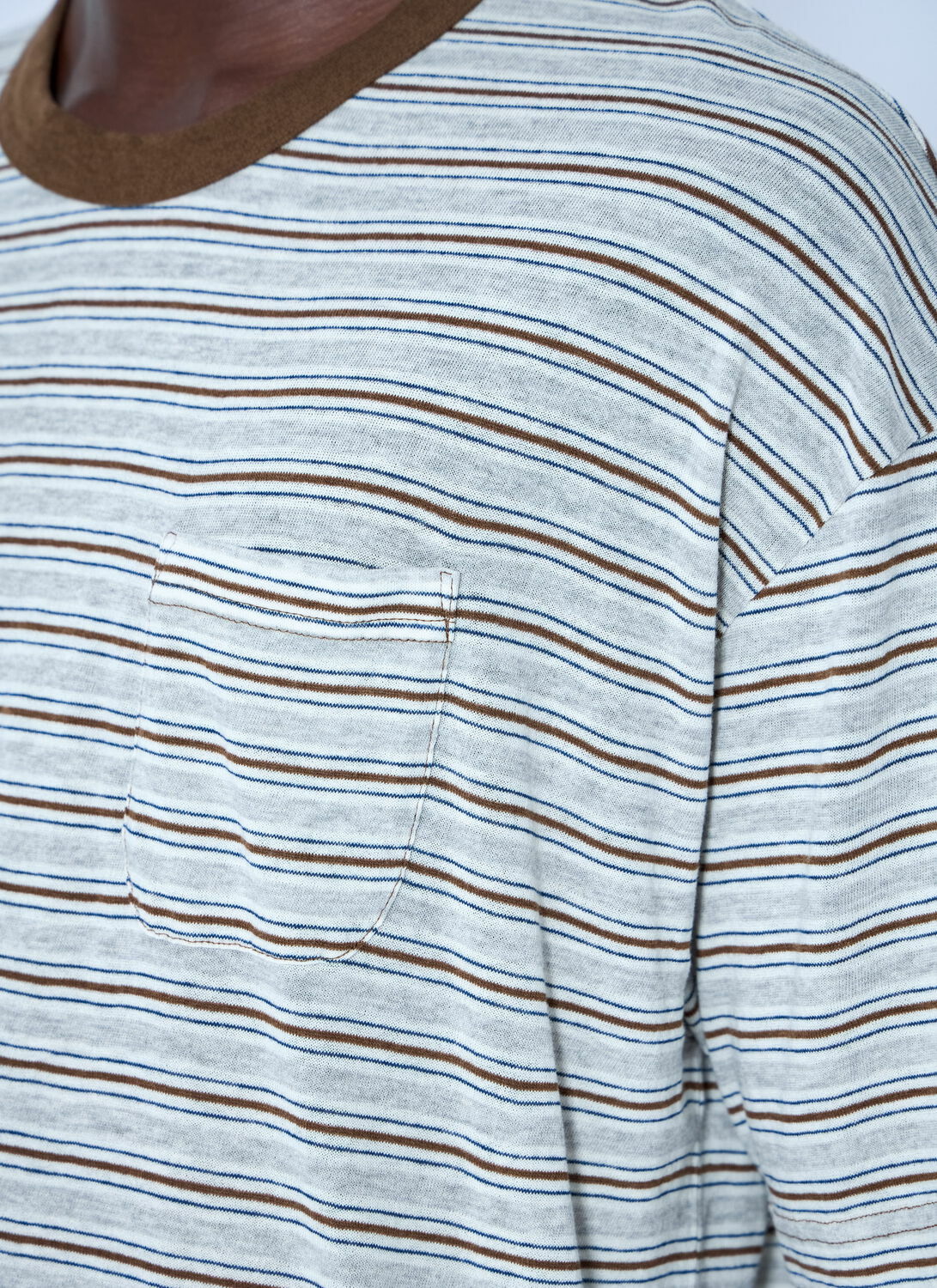 Visvim Mondo Border Stripe T-Shirt