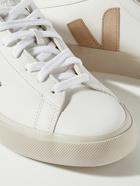 Veja - Campo Suede-Trimmed Leather Sneakers - White