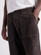 FrizmWORKS - Straight-Leg Cotton-Corduroy Trousers - Brown