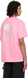 MASTERMIND WORLD Pink 3D Skull T-Shirt