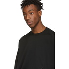 Johnlawrencesullivan Black Zipped Sweatshirt