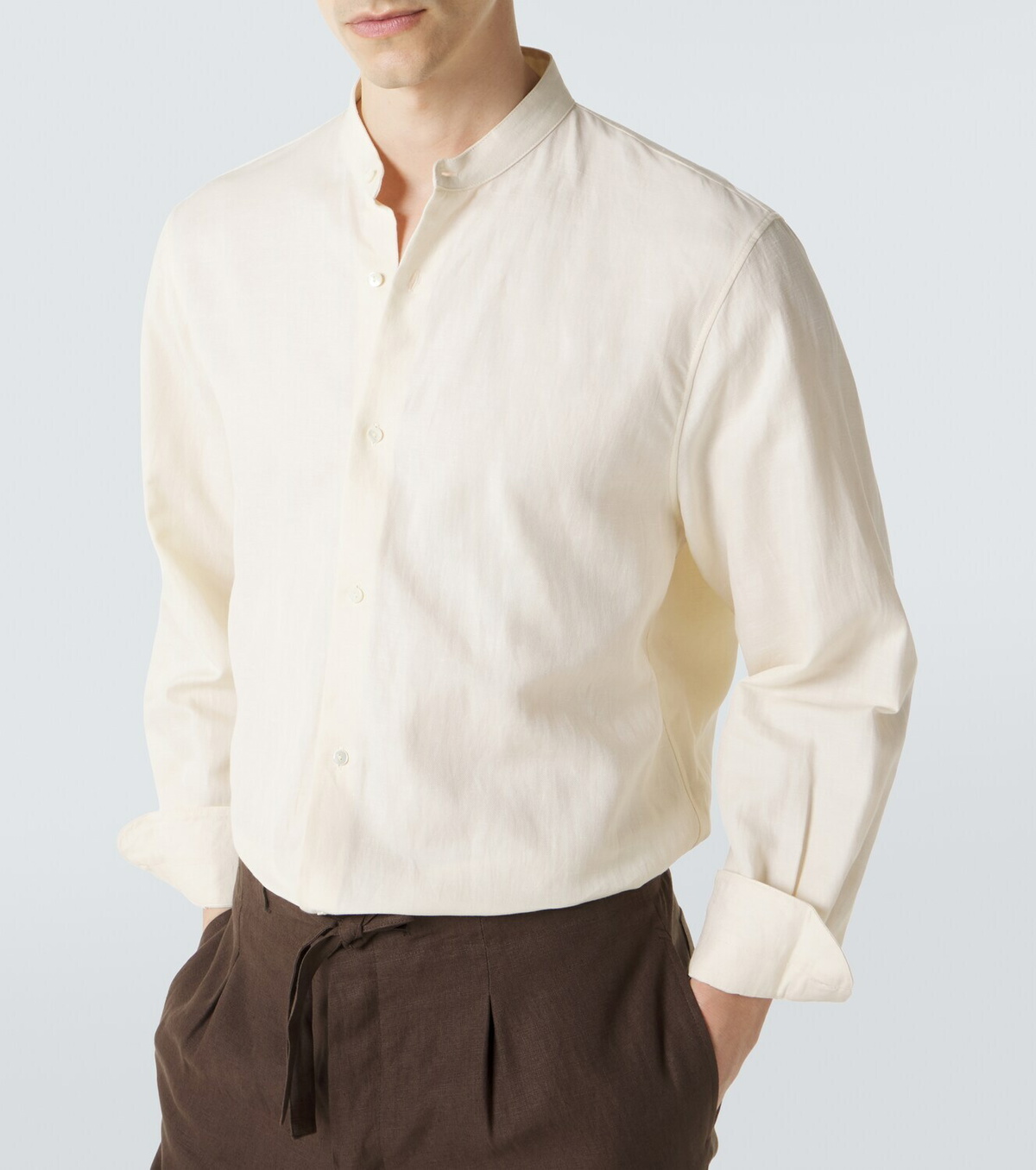 Stòffa Cotton and linen shirt