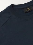 Belstaff - Thom Logo-Appliquéd Cotton-Jersey T-Shirt - Blue