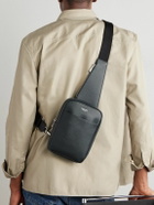 Serapian - Cross-Grain Leather Sling Backpack
