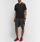 Adidas Sport - 4KRFT Striped Climalite Shorts - Black