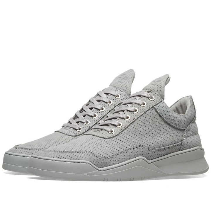 Photo: Filling Pieces Low Top Ghost Microlane Sneaker