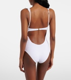 Melissa Odabash Los Angeles ruffled swimsuit