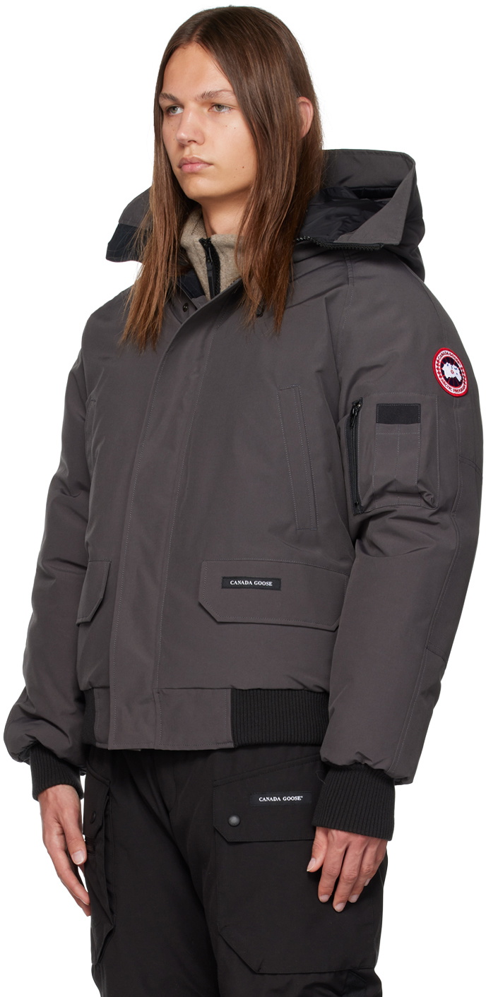 Canada Goose Gray Chilliwack Down Jacket Canada Goose