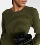 Chloé Ribbed-knit wool sweater