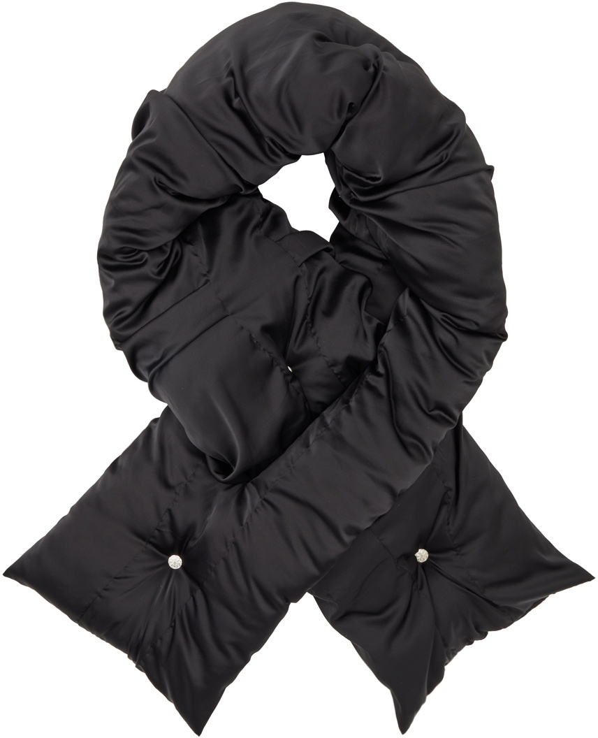 Feben Black Escargot Scarf