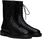 Legres Black Combat Boots