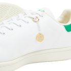 Adidas x Sporty & Rich Stan Smith Sneakers in White/Green/Off White