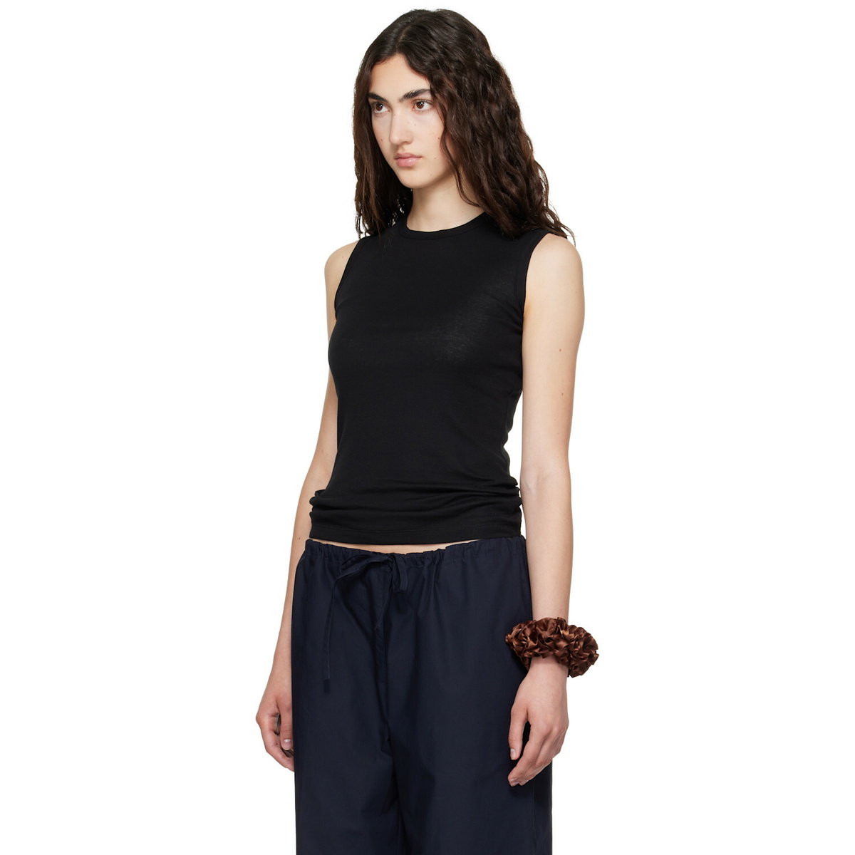 FLORE FLORE Black Esmé LW Tank Top