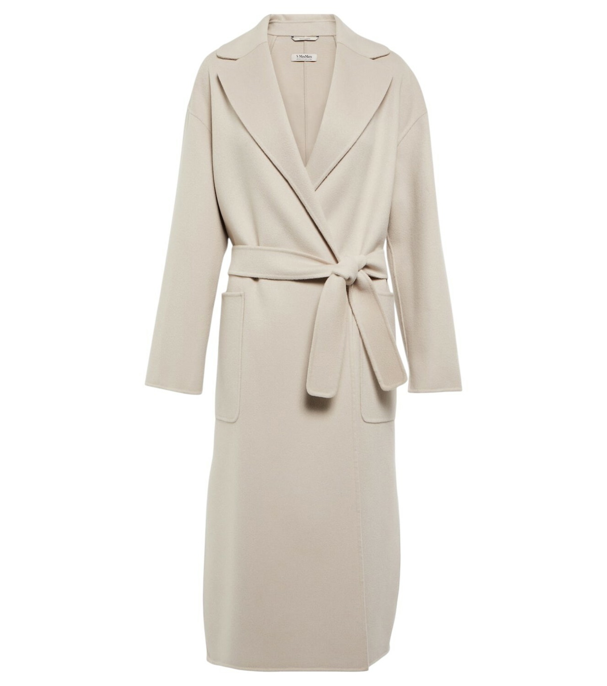 【送料 関税込】’S Max Mara Favola belted coat S Max Mara Favola belted virgin wool coat S Max Mara