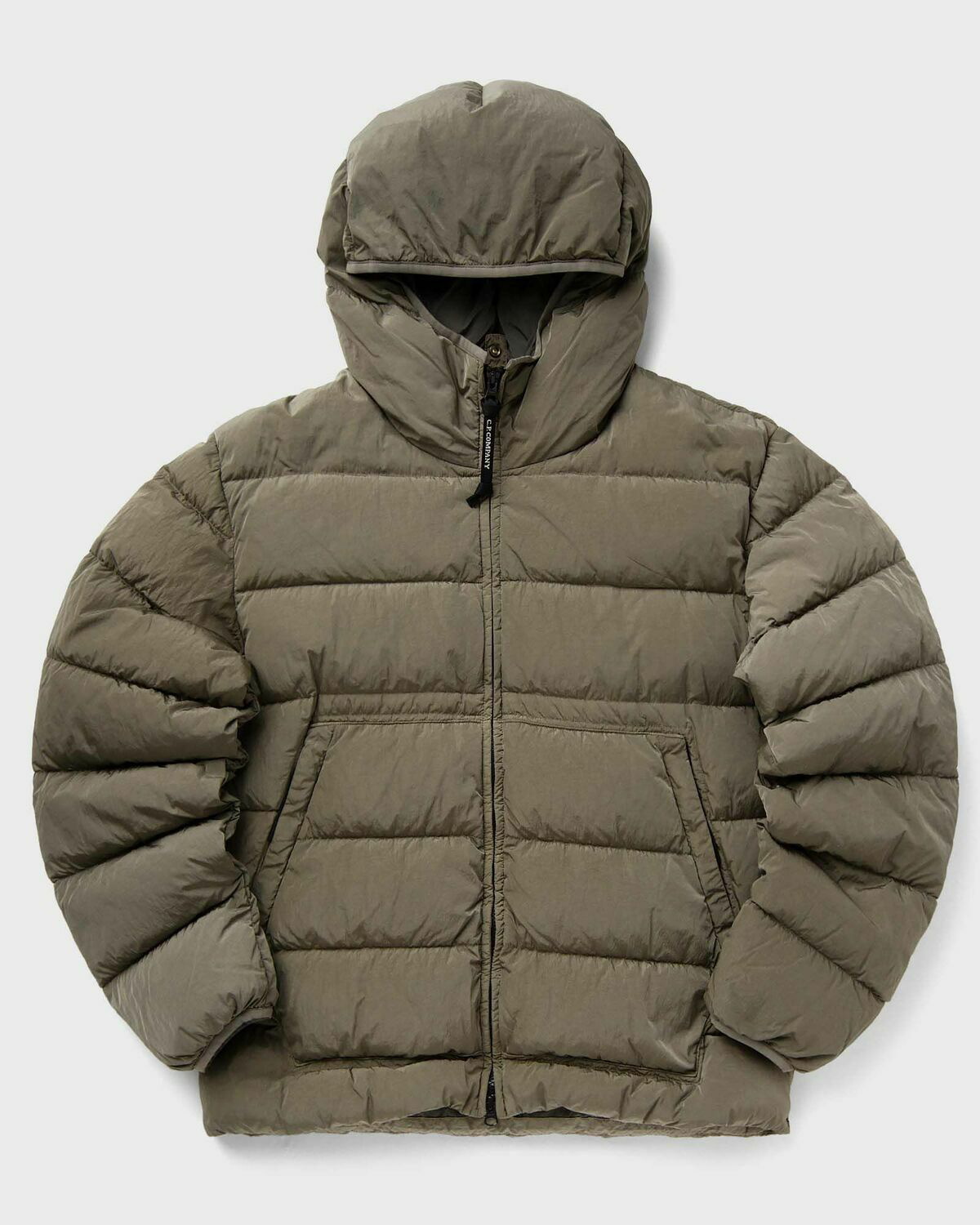 C.P. Company Chrome R Goggle Down Jacket Brown Down & Puffer