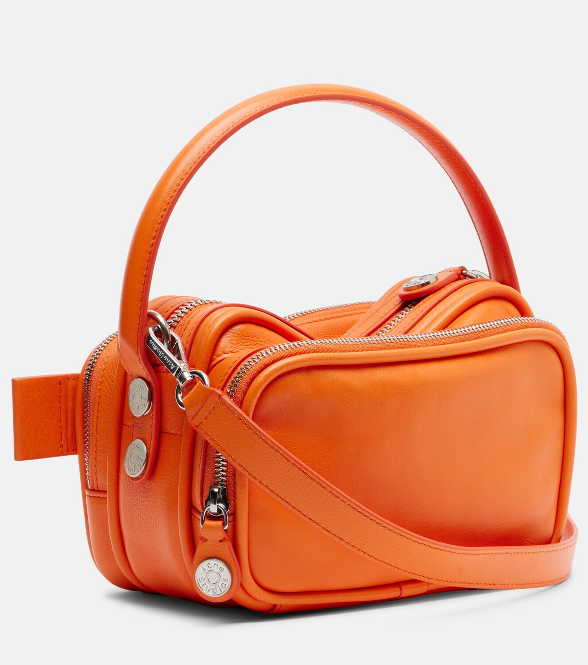 Acne Studios Camero Kit leather crossbody bag